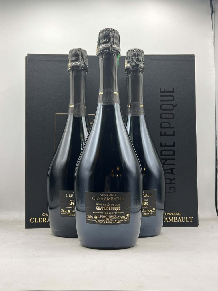2016 Clerambault, Grande Epoque - 香槟地 Brut - 3 Bottles (0.75L) #3.2