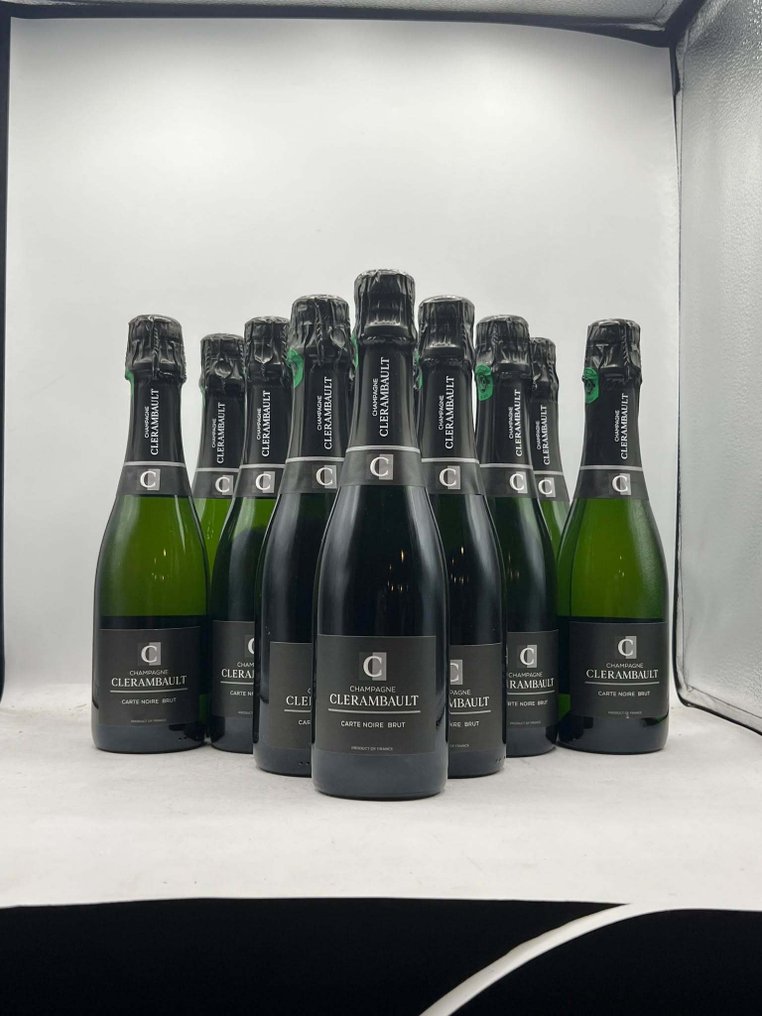 Clerambault, carte noir - Champagne Brut - 12 Halv flaske (0,375 L) #1.0