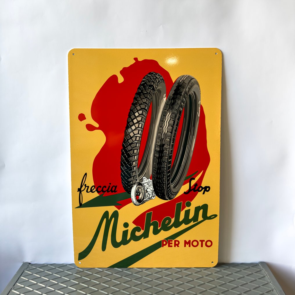 Sign - Michelin - XXL Michelin PER MOTO, Michelin FRECCIA STOP #1.0