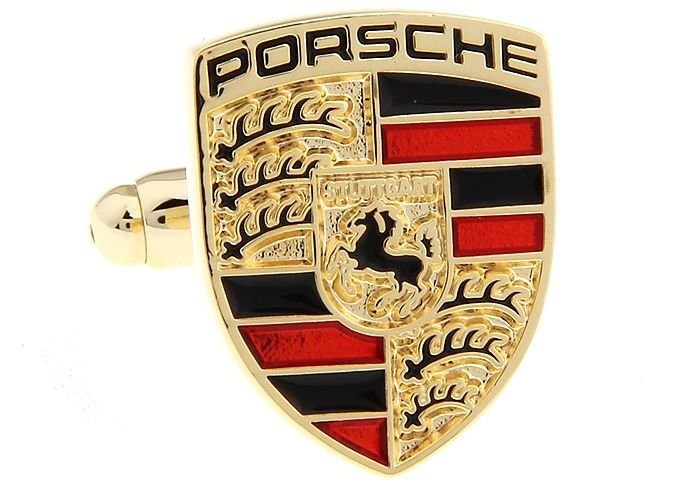 Oro Laminado (18k) - Manchetknapper - PORSCHE #4.3