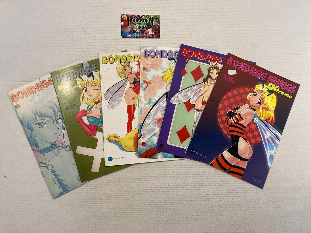 Bondage Fairies Extreme (2000 series) # 8, 9, 10, 11, 12 & 13 Complete High Grade Consecutive Run! - USA Adult 18+ Hentai - 6 Comic - EO - 2000 #1.1