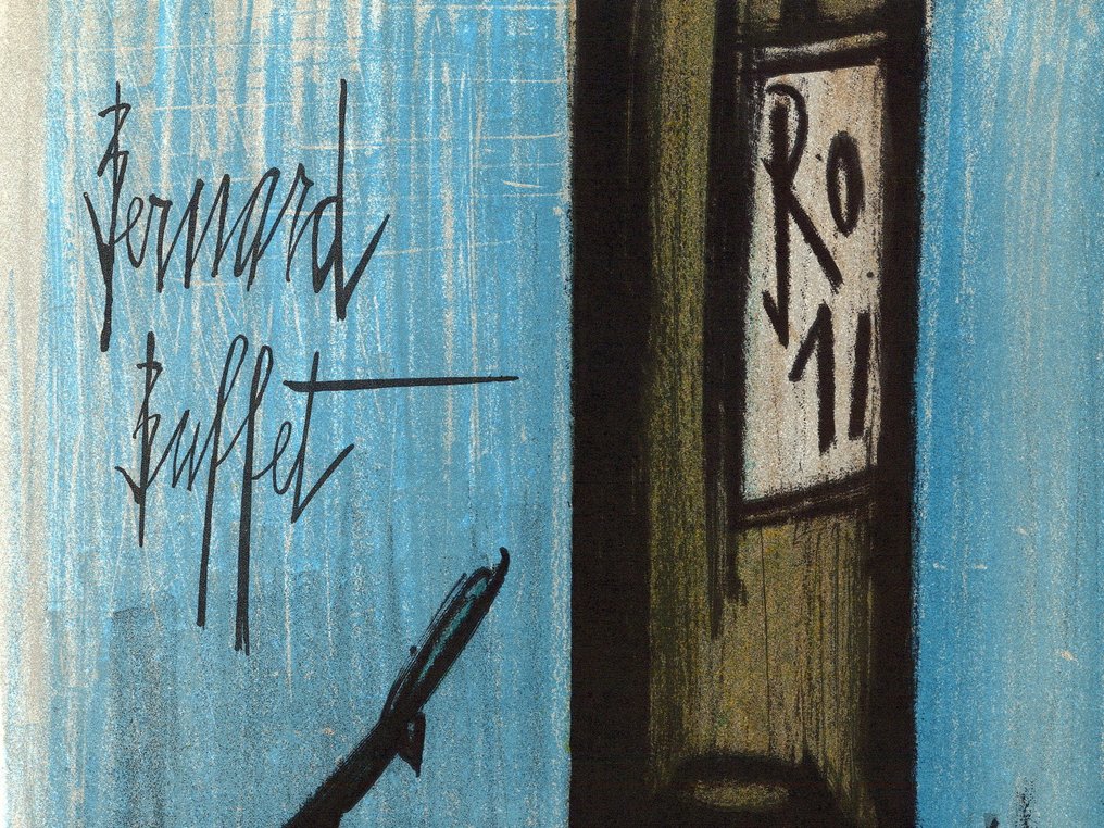 Bernard Buffet (1928-1999) - Nature morte à la bouteille #2.1