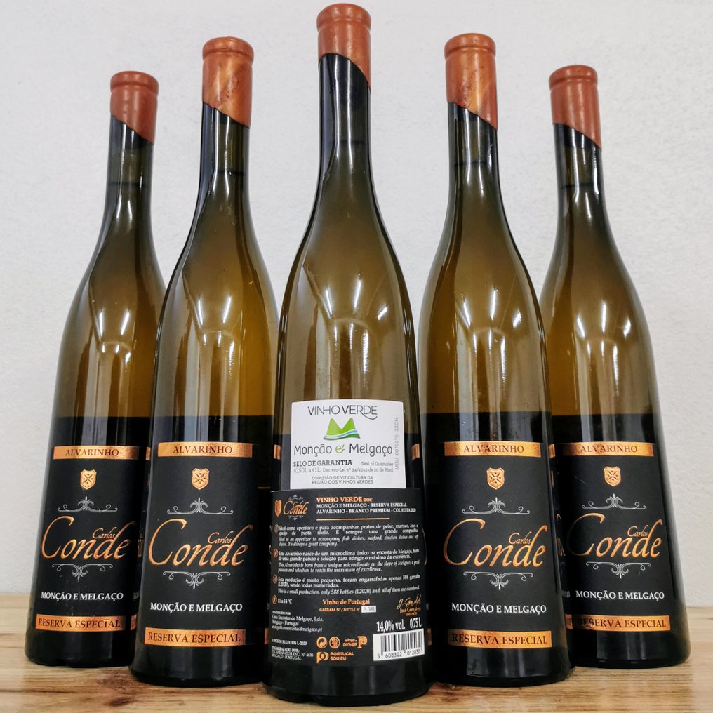 2020 Carlos Conde, Alvarinho - 绿酒 Reserva Especial - 5 Bottles (0.75L) #3.2