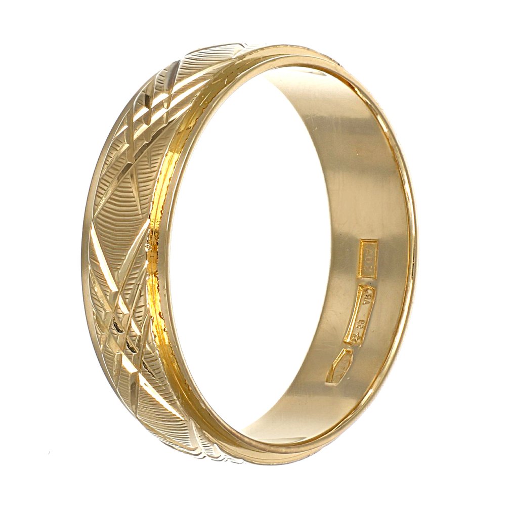Bague - 18 carats Or jaune #1.0
