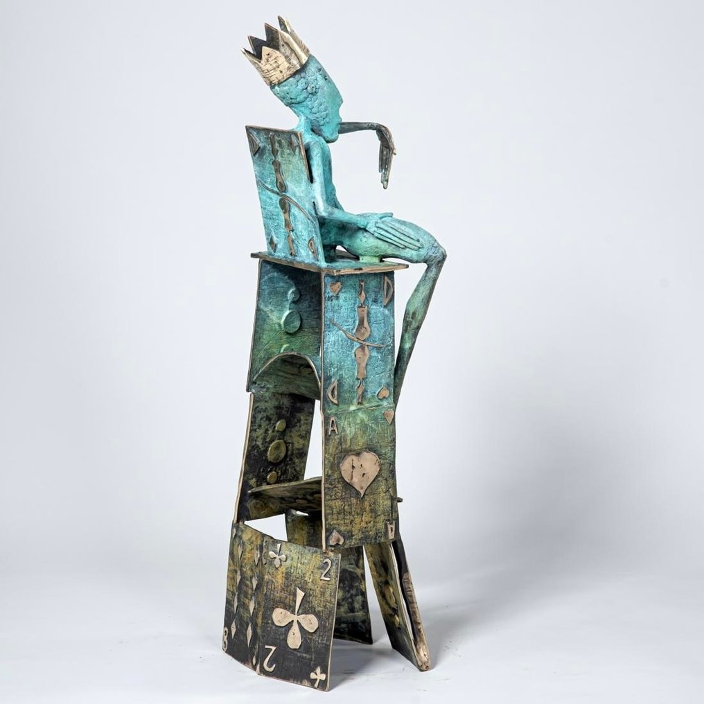 Dariusz Zielinski - The King- LARGE  Bronze, 80cm ok 15kg #3.2