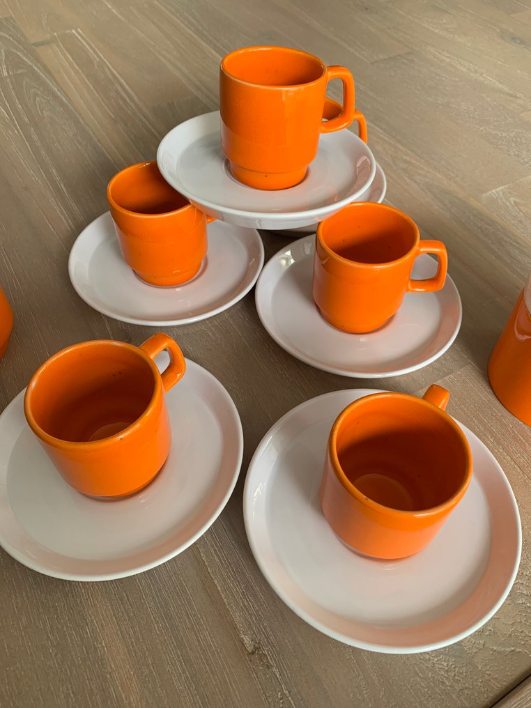 Ceramica Franco Pozzi - Coffee set for 6 (14) - Ceramic #2.1