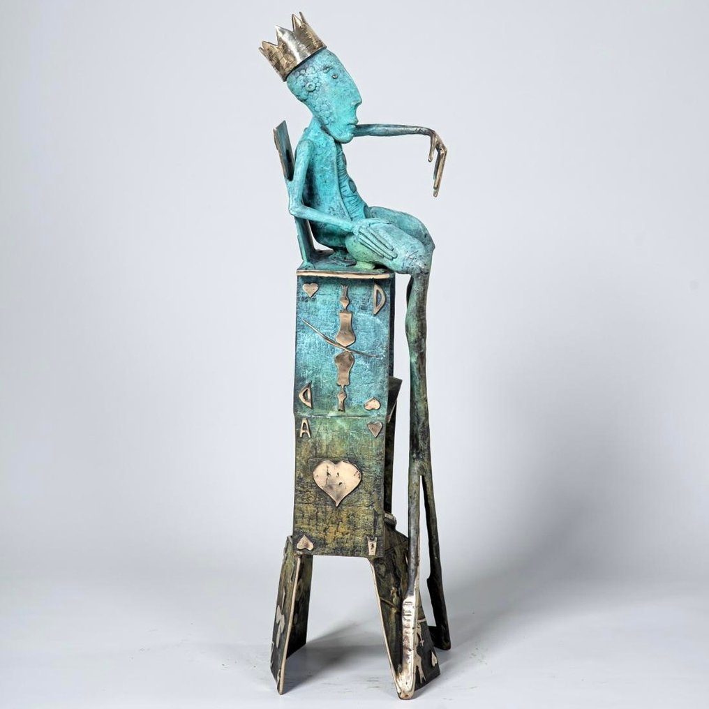 Dariusz Zielinski - The King- LARGE  Bronze, 80cm ok 15kg #4.3