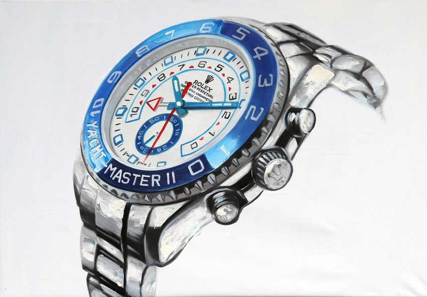 Fransman ART (1972) - Rolex ART - RolexYacht-Master II Oyster, 44 mm, Oystersteel m116680 - 2020er #1.0
