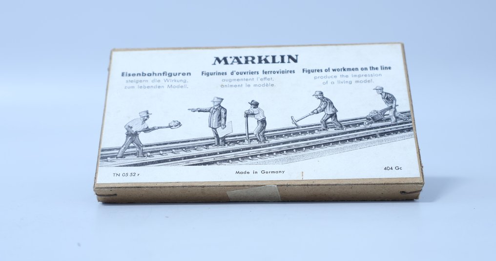 Märklin H0 - 404Gc - Τοπίο τρένου μοντελισμού (1) - 10 μεταλλικές φιγούρες #1.0