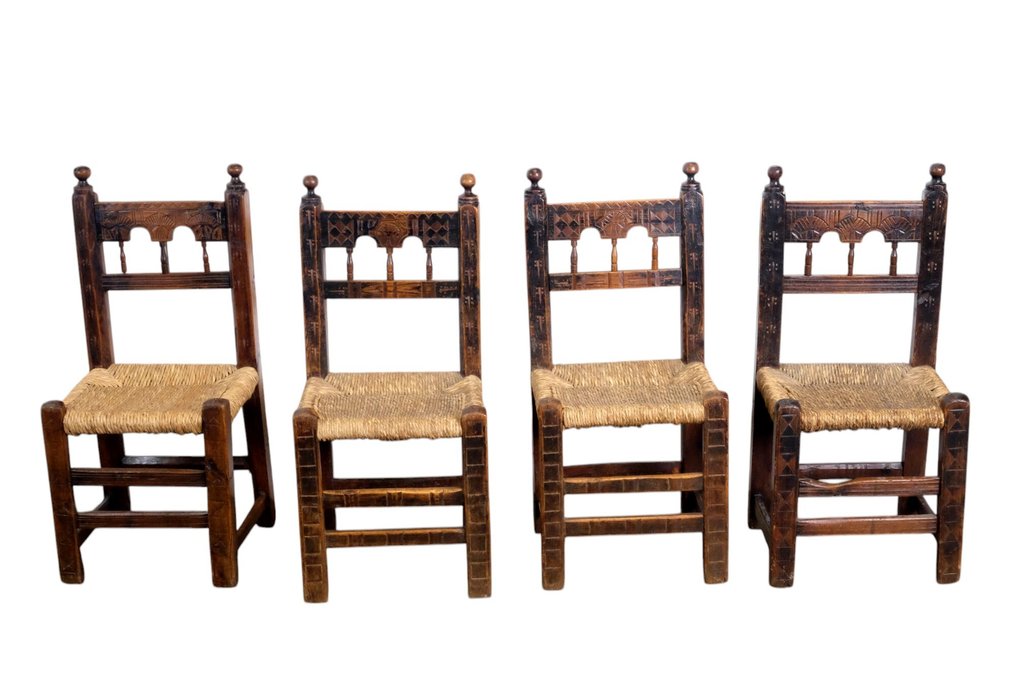 Stol - træ og rør #1.0