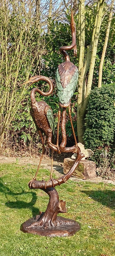  Suihkulähde - 2010-2020 - xxl fontein koppel reiger  #1.0