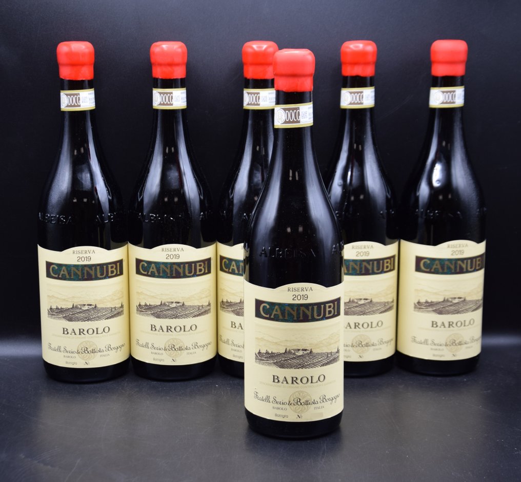 2019 Serio & Battista Borgogno - Cannubi - Barolo Riserva - 6 Bottles (0.75L) #1.0