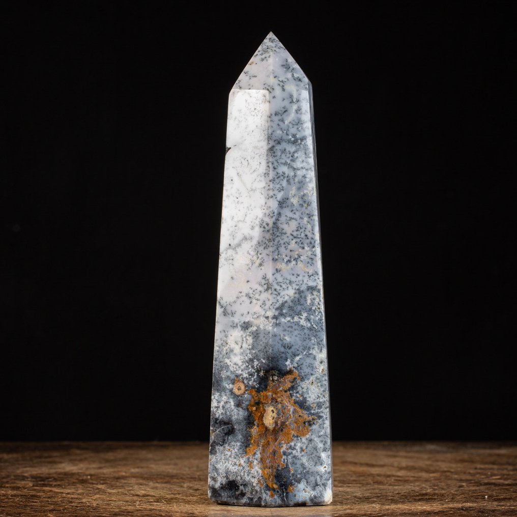 Dendritic Agate Obelisk - Madagascar - First Choise Mineral - Altezza: 270 mm - Larghezza: 86 mm- 2218 g #2.1