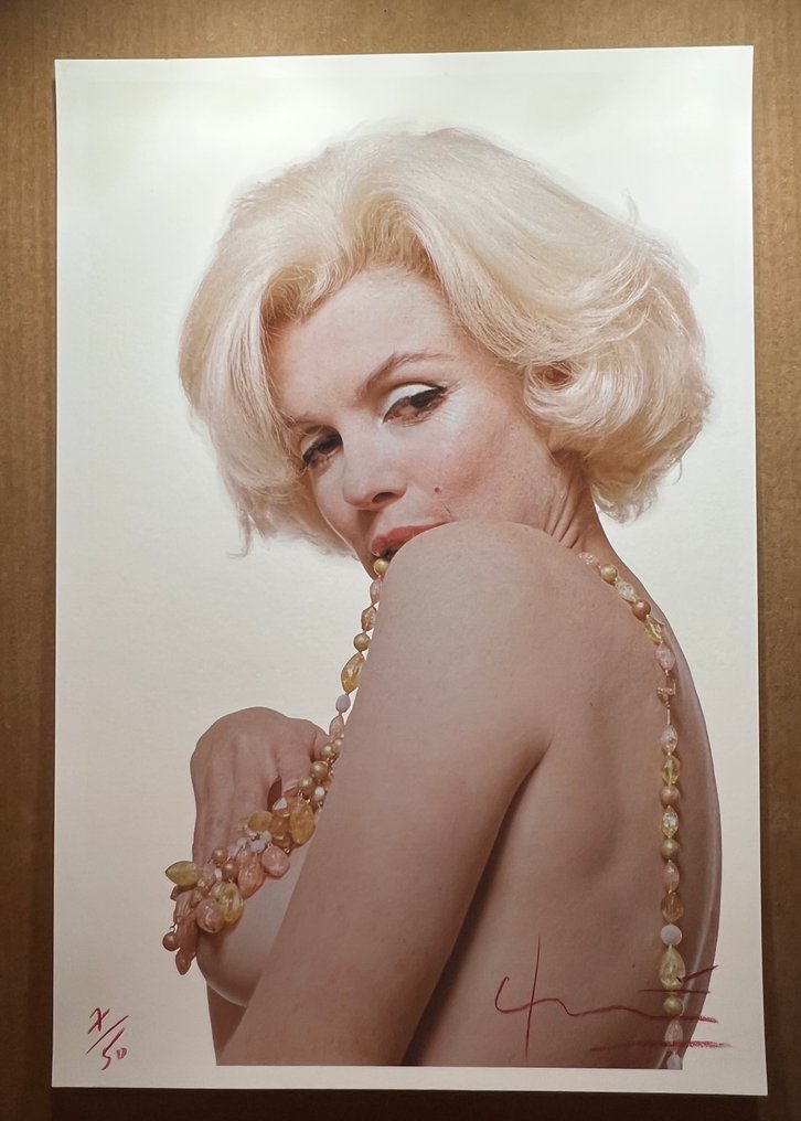 Bert Stern (1929–2013) - Marilyn Monroe Rare Boob Portrait #1.0