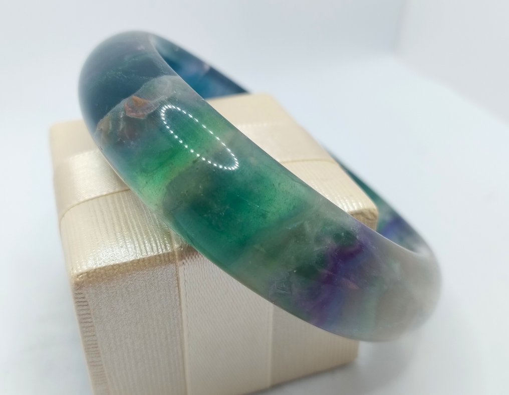 Φθορίτης βραχιόλι - Ύψος: 17 mm- 100 g - (1) #3.2