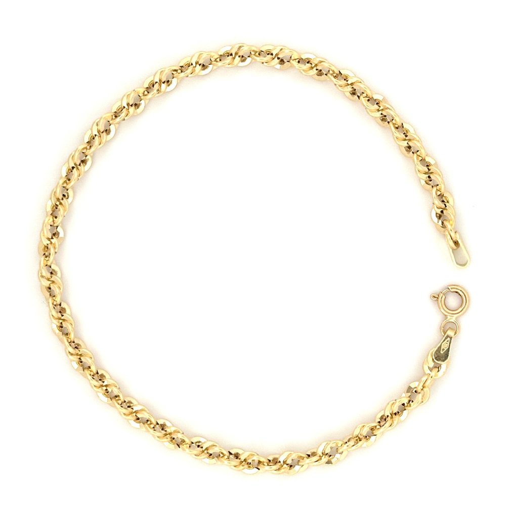 Handmade - Βραχιόλι - “Iride” - 2.7 g - 18 καράτια Κίτρινο χρυσό #3.2