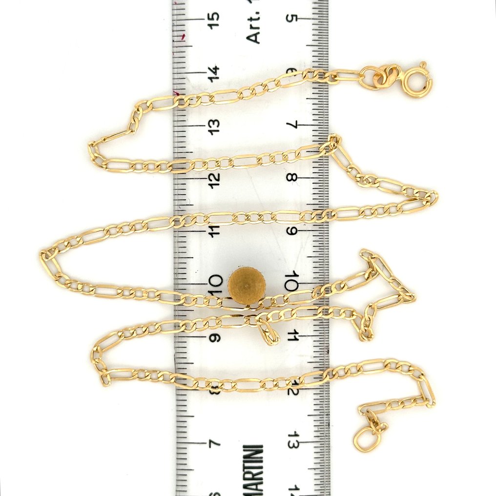 Sans prix de réserve - Handmade - Collier - 2.6 g - 18 carats Or jaune #3.2