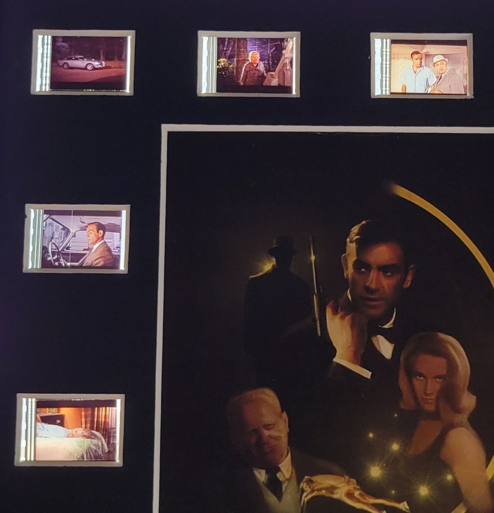 James Bond 007: Goldfinger - Framed Film Cell Display with COA #1.0