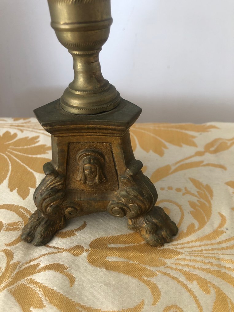 燭台 (2) - 青銅色 - 一对烛台 - 35 厘米 #3.2