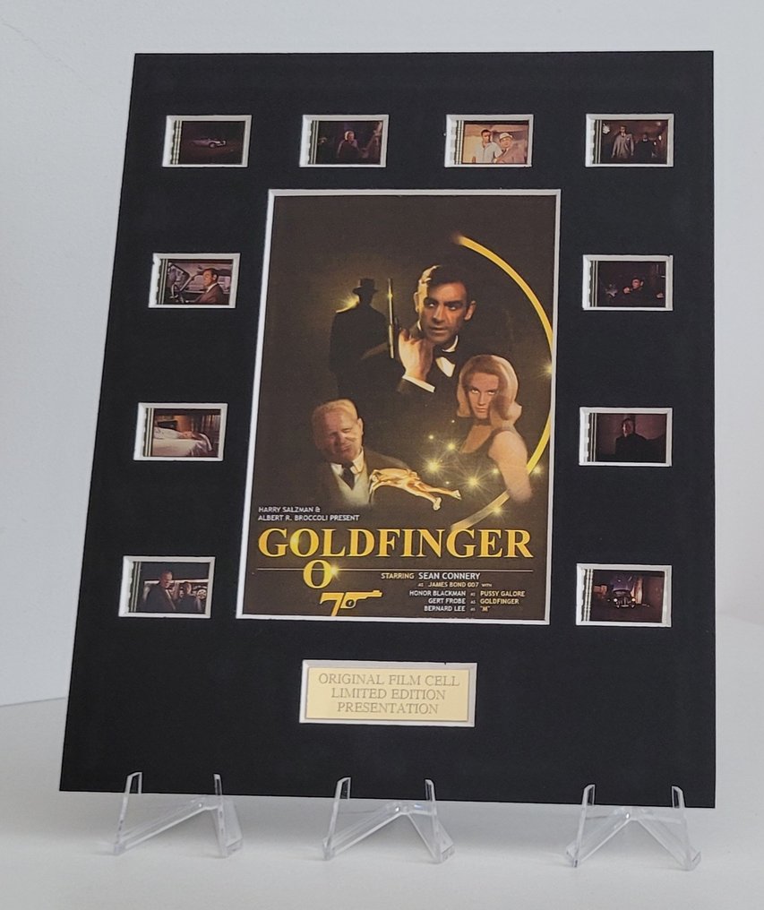 James Bond 007: Goldfinger - Framed Film Cell Display with COA #4.3