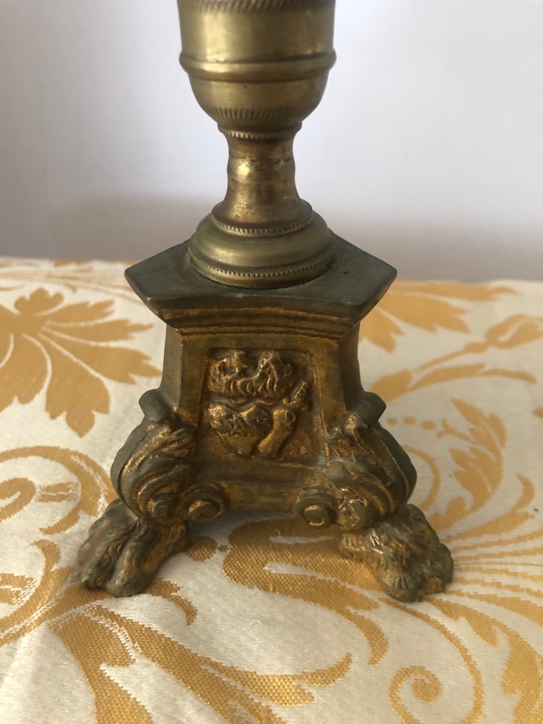 燭台 (2) - 青銅色 - 一对烛台 - 35 厘米 #4.3