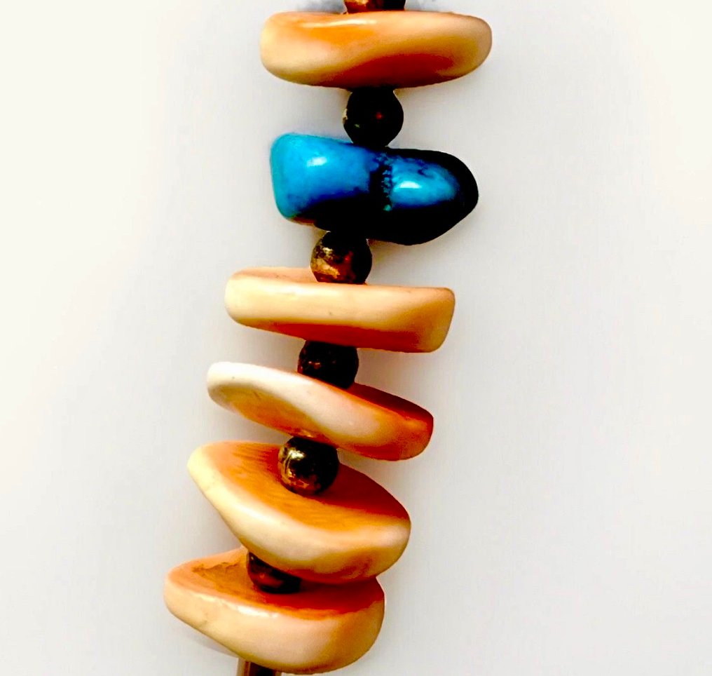 Collana - Stati Uniti Heishi, turchese dell'Arizona  (Senza Prezzo di Riserva) #3.2