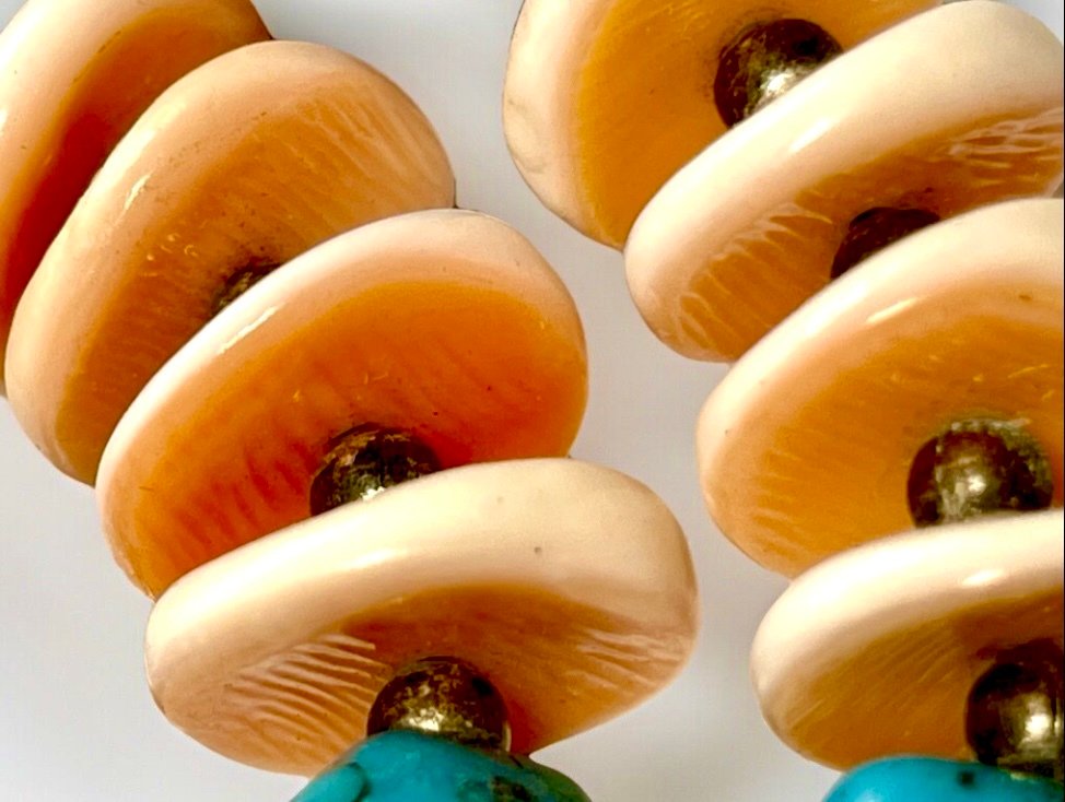 Collana - Stati Uniti Heishi, turchese dell'Arizona  (Senza Prezzo di Riserva) #2.1