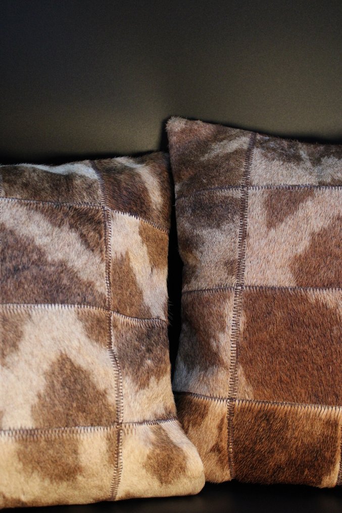 Giraf Balg - Giraffa Camelopardalis - 40 cm - 40 cm - 1 cm - CITES Appendix II - Bijlage B in de EU - 2 #1.0