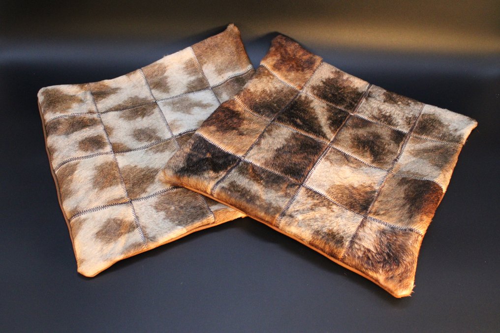 Giraf Balg - Giraffa Camelopardalis - 40 cm - 40 cm - 1 cm - CITES Appendix II - Bijlage B in de EU - 2 #3.2