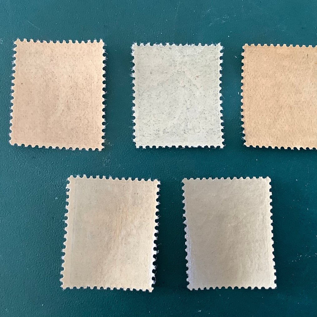 Franța 1903 - Semeuse Lignez - Yvert 129/133 #2.1