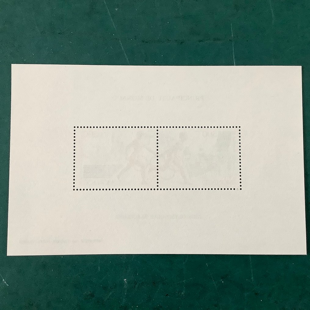 Monako 1992 - Specjalne Igrzyska Olimpijskie w Barcelonie. - Yvert bloc speciale 16 #2.1