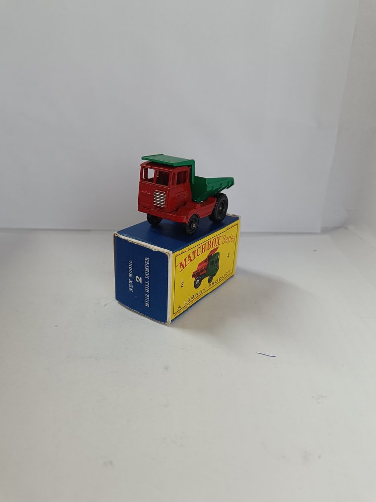 Matchbox 1:87 - Model truck - Matchbox Lesney 2C Muir Hill dumper & D ...
