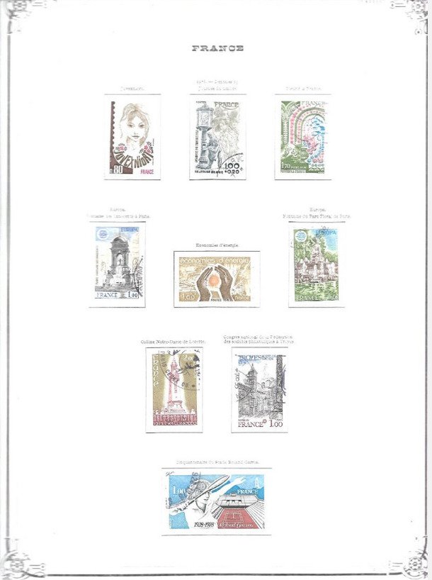 France  - Complete collection from 1969/1982 + service blocks and miscellaneous items. - Yvert et Tellier. #3.2