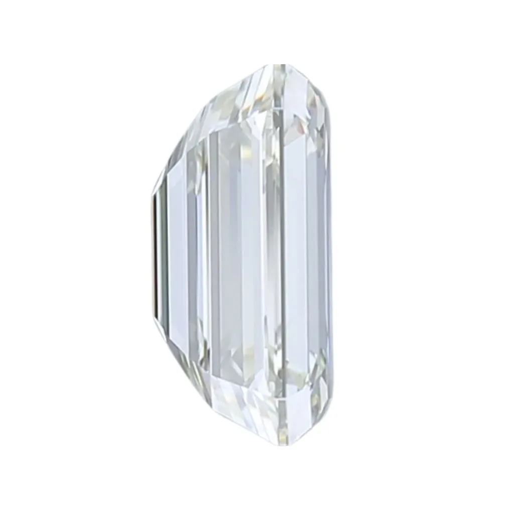 1 pcs 鑽石  (天然)  - 1.51 ct - 祖母綠形 - I(極微黃、正面看為白色) - IF - 國際寶石學院（International Gemological Institute (IGI)） - 理想切割鑽石 #2.1