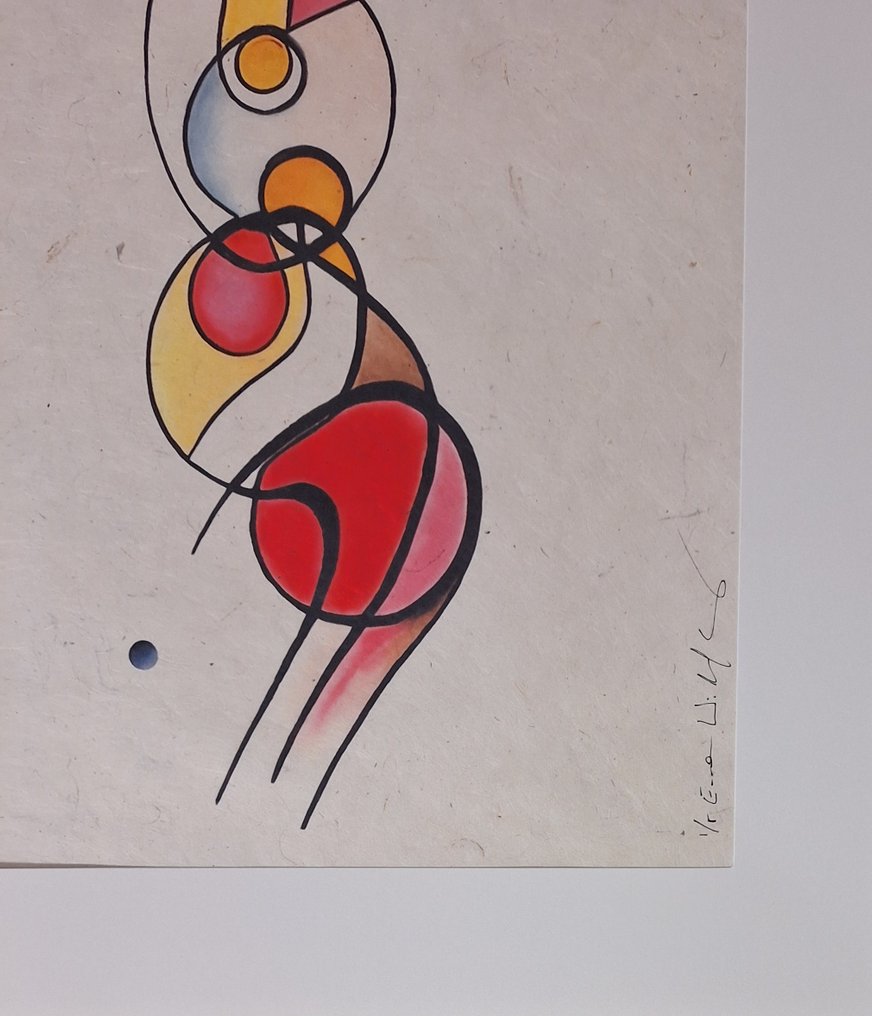 Emma Wildfang Giclée - Winnie-the-Pooh - Piglet "Tribute series - Icons Reimagined "Wassily Kandinsky" - 2024 #2.1