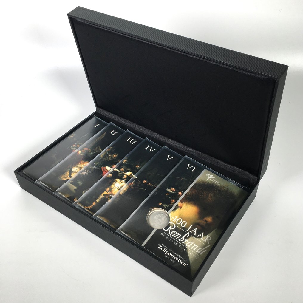 Netherlands. 2006 "400 Jaar Rembrandt - De Zilver Collectie" (6 sets)  (No Reserve Price) #1.0