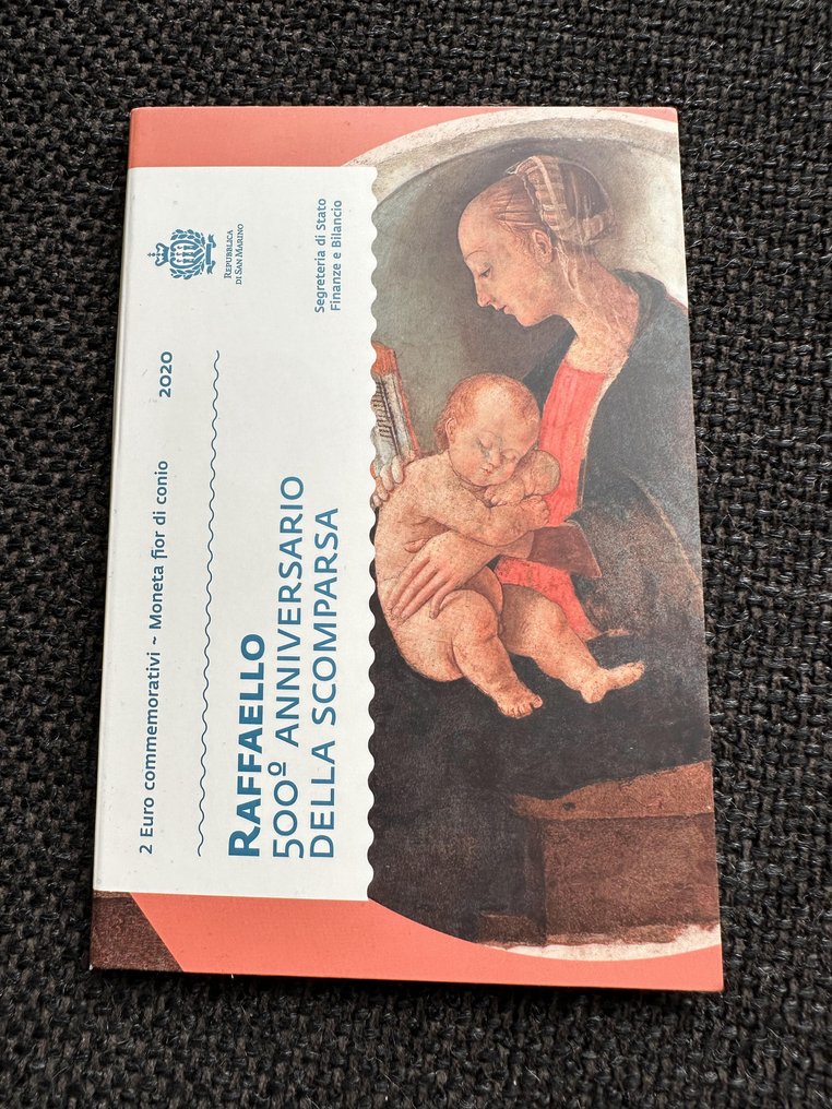 圣玛利诺. 2 Euro 2020 "Raffaello"  (没有保留价) #1.0