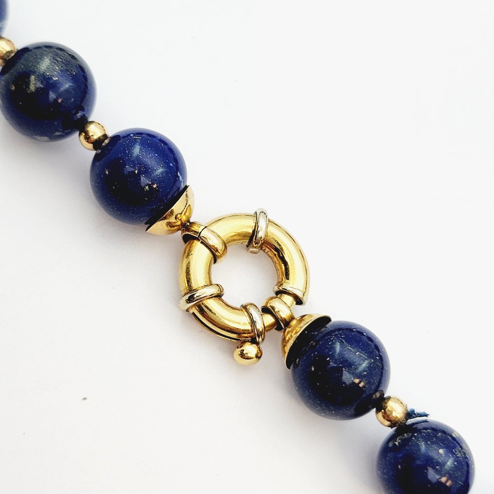Collana - 18 carati Oro giallo - 380.00ct. tw. Lapislazzuli #1.0