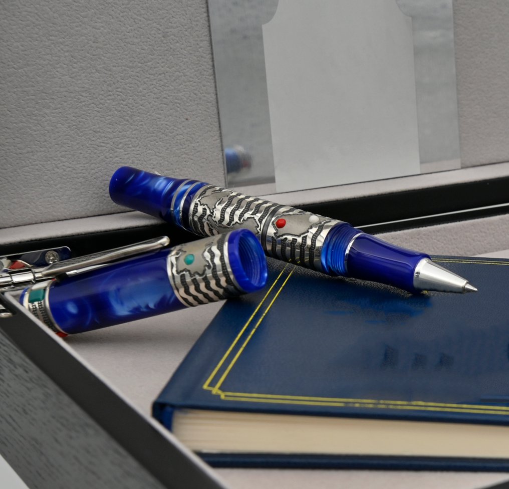 Maita - Collezione Italia, un omaggio al Belpaese | Edizione Limitata di 388 esemplari in resina italiana e - Stilou cu bile cu role #3.2