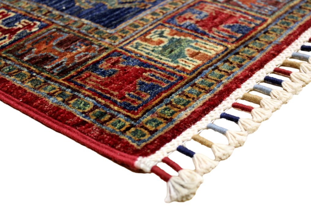 Καλλιτεχνικό έργο χειροποίητο με χειροποίητο κόμπο υψηλής ποιότητας «Pazyryk» - Χαλί - 177 cm - 248 cm #3.2