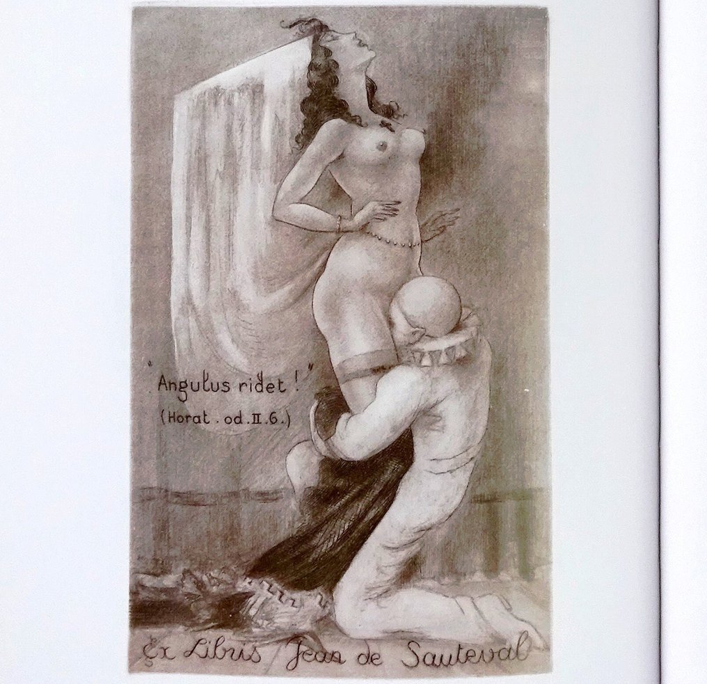 Benoît Junod - Les Ex-libris érotiques et singuliers du Dr. Jean Morisot, alias Jean de Sauteval - 1997 #1.0