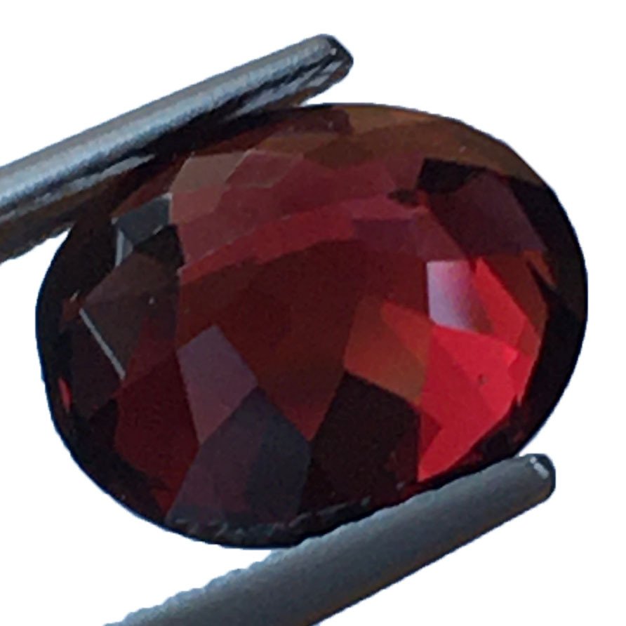 沒有保留價 紅色 石榴石  - 6.46 ct - 國際寶石學院（International Gemological Institute (IGI)） - 天然石榴石 #1.0