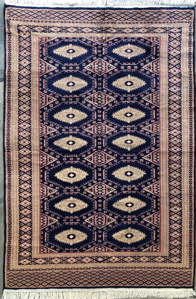 Buchara - Tæppe - 185 cm - 125 cm - Bukara tæppe ekstra #1.0