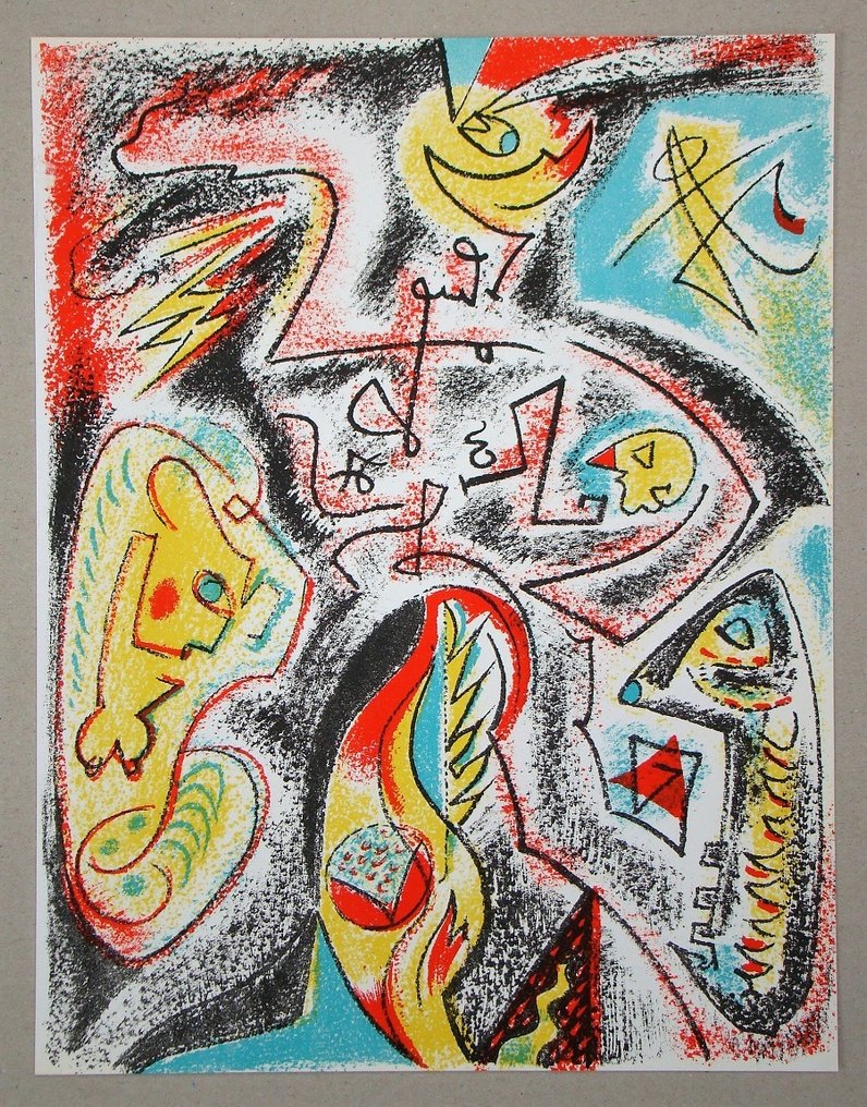 Andre Masson (1896-1987) - Composition pour XXe Siècle #1.0