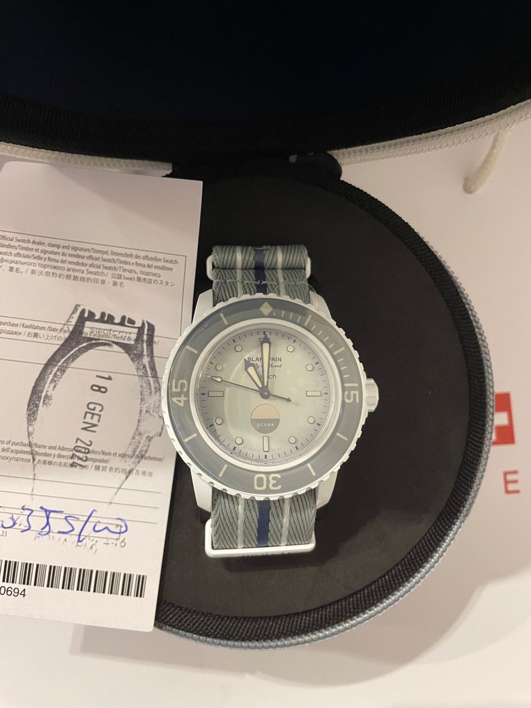 Omega x Swatch - Scuba Fifty Fathoms - 没有保留价 - Ocean Artarctic - 中性 - 2020年及之后 #1.0