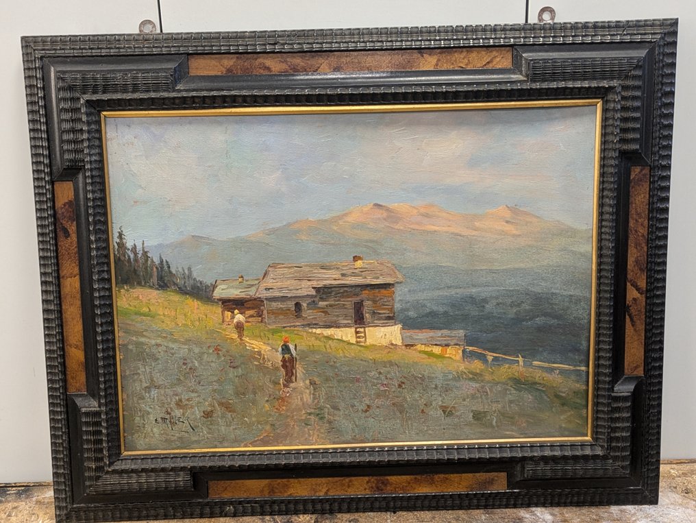 Enrico Myller (XX) - Paesaggio di montagna #1.0