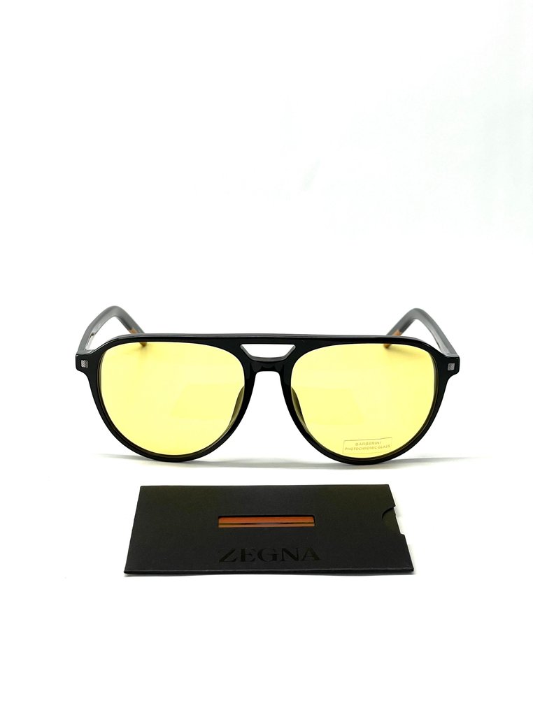 Zegna - EZ0133/S-01H, Cat.: *0/*2, Photochromic Barberini Tempered Glass lenses, Special model, Pilot *New - 太阳镜 #3.2