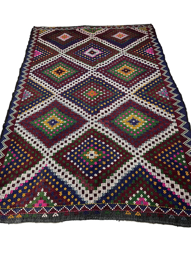 Χειροποίητο Μεγάλο - Κιλίμι - 202 cm - 305 cm #1.0