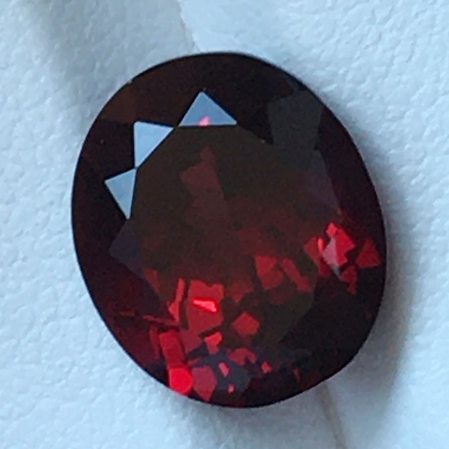沒有保留價 紅色 石榴石  - 6.46 ct - 國際寶石學院（International Gemological Institute (IGI)） - 天然石榴石 #3.2