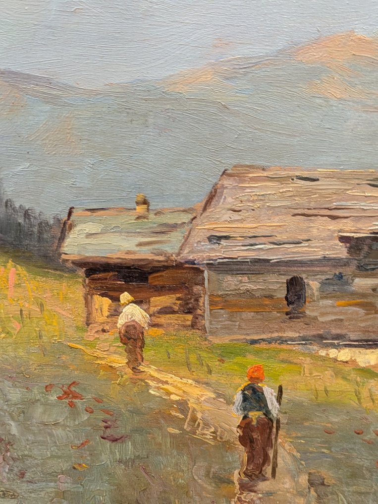 Enrico Myller (XX) - Paesaggio di montagna #4.3